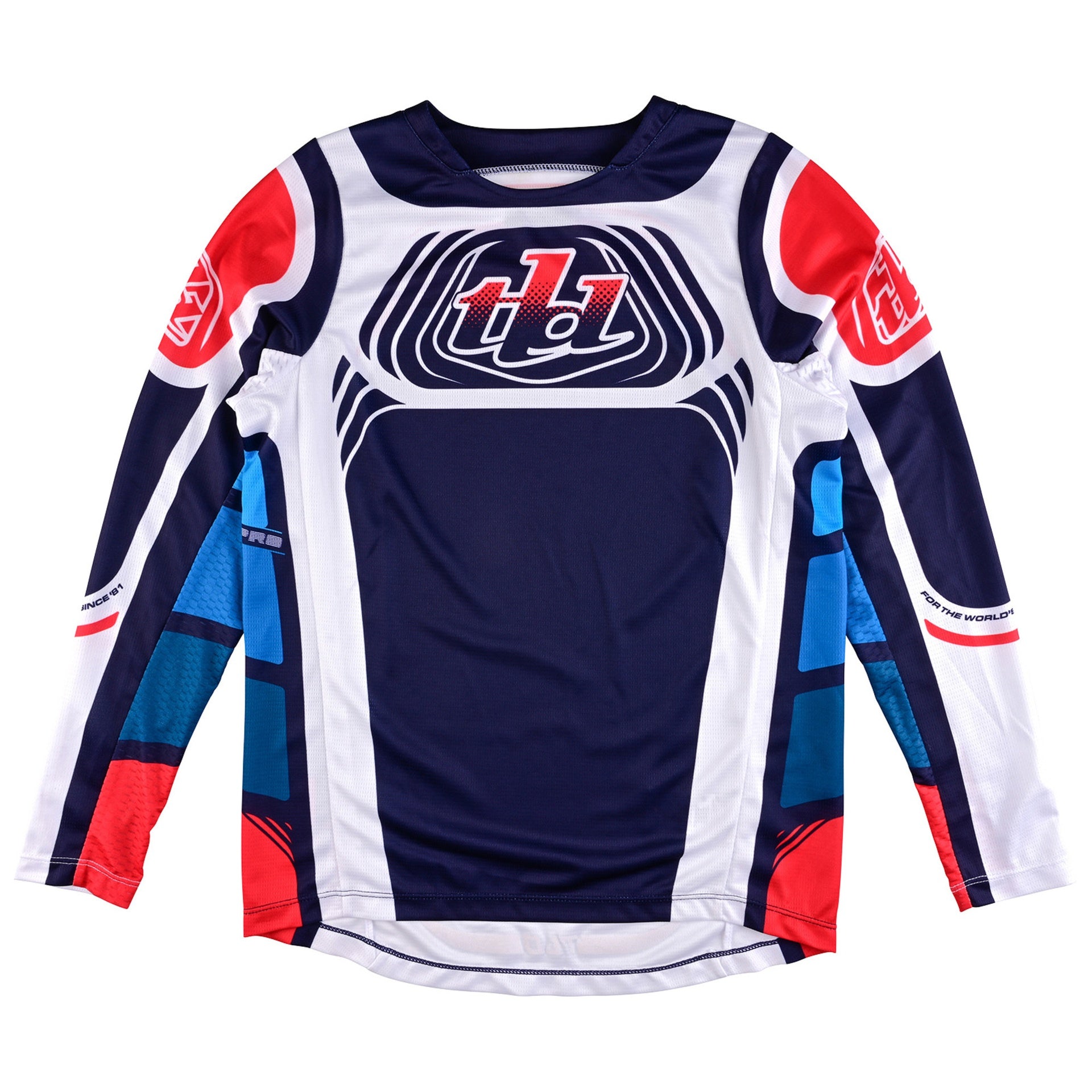 Jersey para niño Troy Lee Designs Gp Pro Wavez Navy / Red
